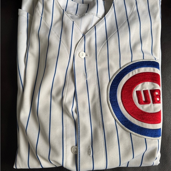 Other - Chicago Cubs Striped Baseball Jersey